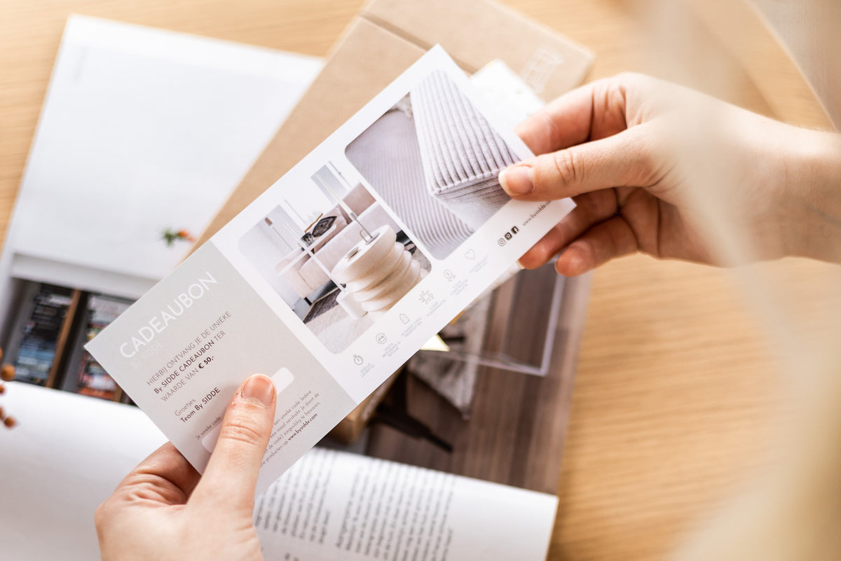 Chèque cadeau By SIDDE Chèque cadeau By SIDDE